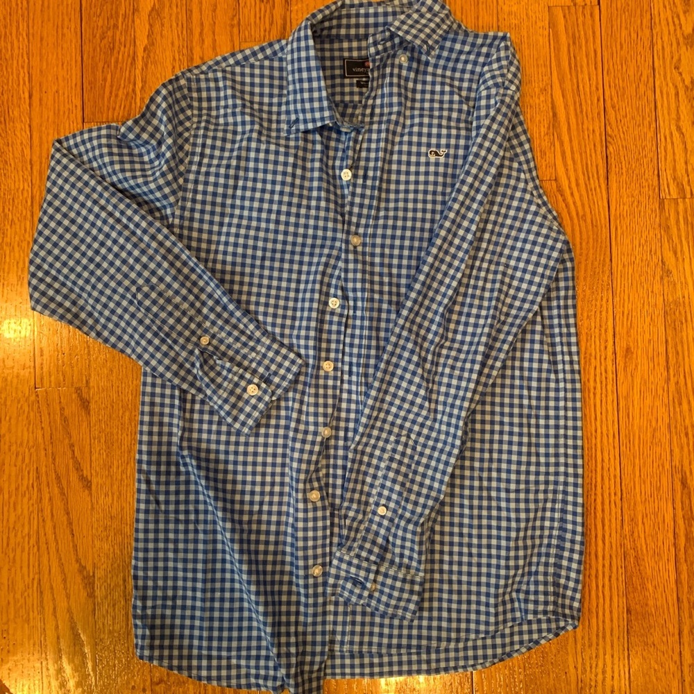 youth large vineyard vines button down